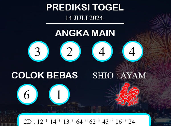 PREDIKSI TOGEL MARINABAY MINGGU : 14 JULI 2024