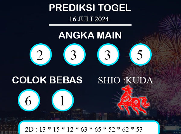 PREDIKSI TOGEL MARINABAY SELASA : 16 JULI 2024