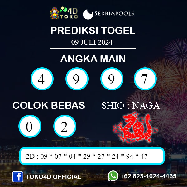 PREDIKSI TOGEL SERBIA SELASA : 09 JULI 2024