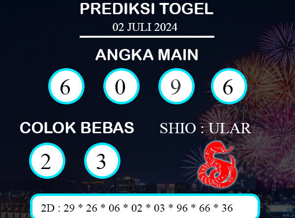 PREDIKSI TOGEL WALES SELASA : 02 JULI 2024