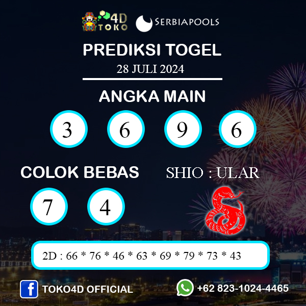 PREDIKSI TOGEL SERBIA MINGGU : 28 JULI 2024