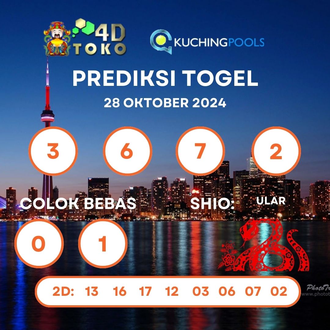 PREDIKSI TOGEL KUCHING SENIN : 28 OKTOBER 2024