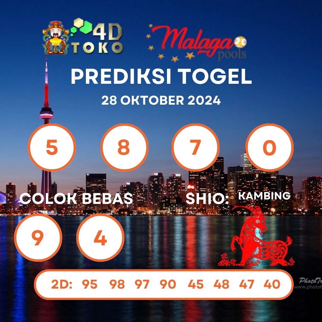 PREDIKSI TOGEL MALAGA SENIN : 28 OKTOBER 2024