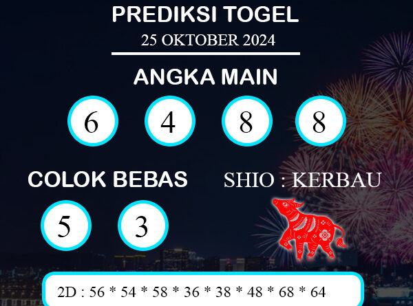 PREDIKSI TOGEL MAGNUM4D JUMAT : 25 OKTOBER 2024