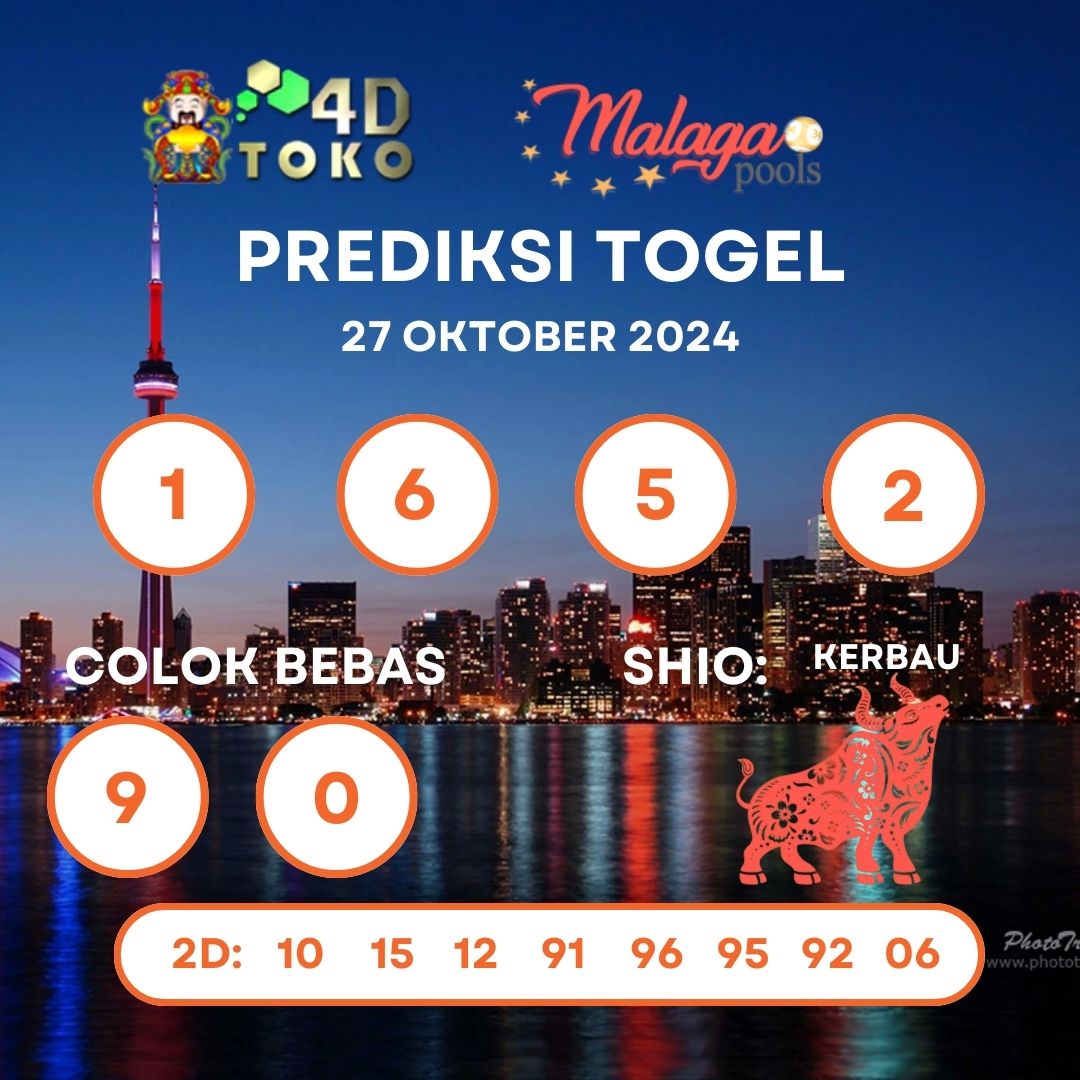 PREDIKSI TOGEL MALAGA MINGGU : 27 OKTOBER 2024