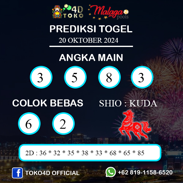 PREDIKSI TOGEL MALAGA MINGGU : 20 SEPTEMBER 2024