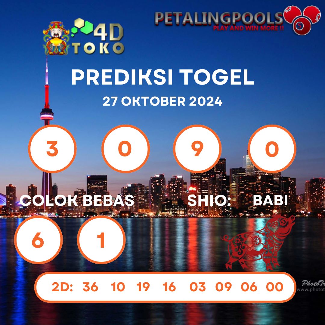 PREDIKSI TOGEL PETALING MINGGU : 27 OKTOBER 2024