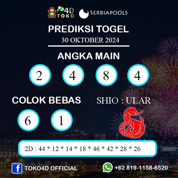 PREDIKSI TOGEL SERBIA RABU : 30 OKTOBER 2024