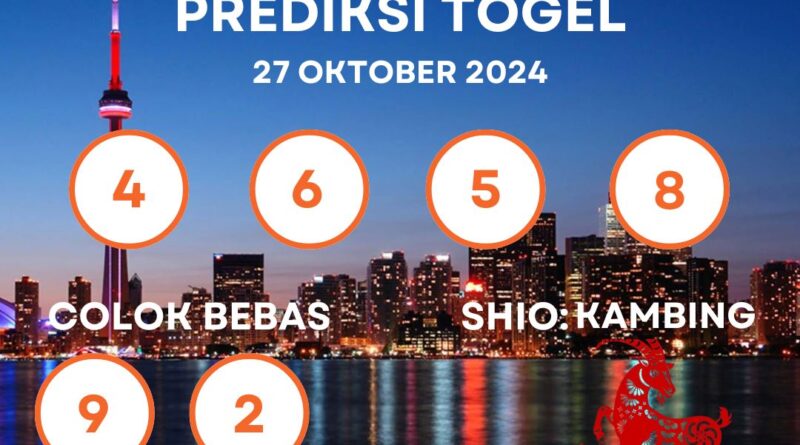 PREDIKSI TOGEL SINGAPORE MINGGU : 27 OKTOBER 2024