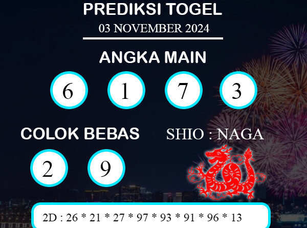 PREDIKSI TOGEL MALAGA MINGGU : 03 NOVEMBER 2024