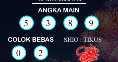 PREDIKSI TOGEL MARINABAY SENIN : 18 NOVEMBER 2024