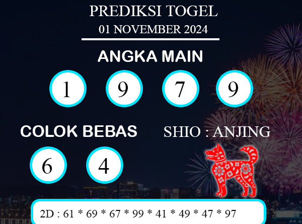 PREDIKSI TOGEL PETALING JUMAT : 01 NOVEMBER 2024