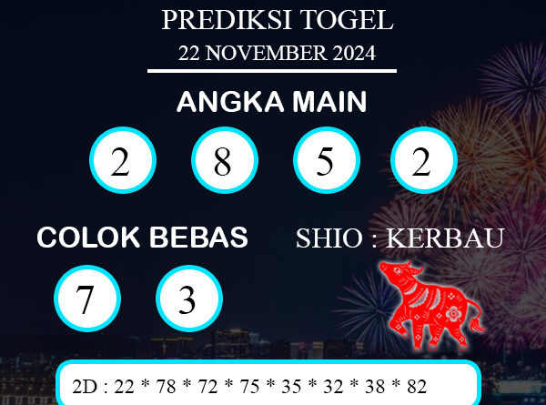 PREDIKSI TOGEL PETALING JUMAT : 22 NOVEMBER 2024