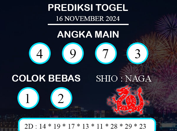 PREDIKSI TOGEL SYDNEY JUMAT : 15 NOVEMBER 2024