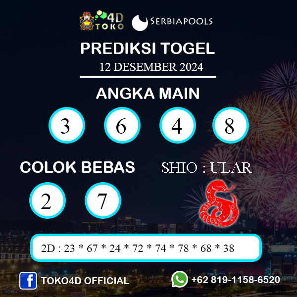 PREDIKSI TOGEL SERBIA KAMIS : 12 DESEMBER 2024