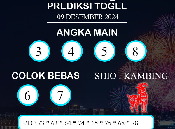 PREDIKSI TOGEL TAIPEI SENIN : 09 DESEMBER 2024