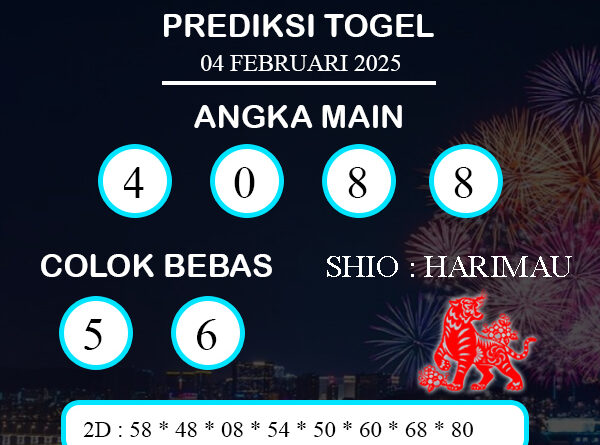 PREDIKSI TOGEL KUCHING SELASA : 04 FEBRUARI 2025