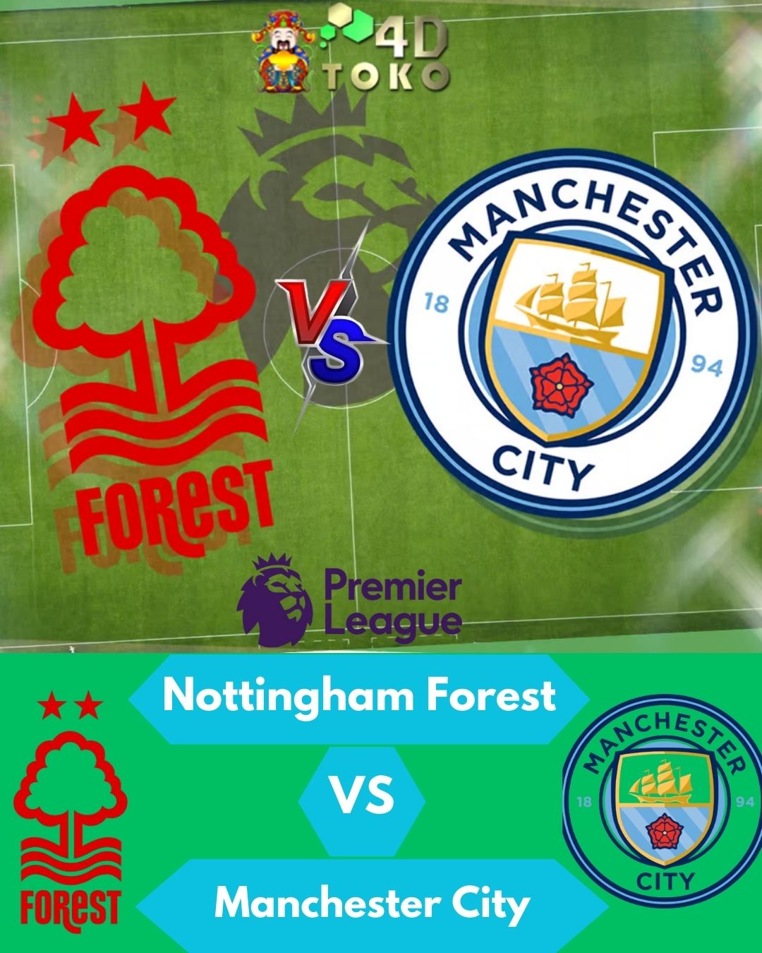 Prediksi Nottingham Forest vs Manchester City 8 Maret 2025 