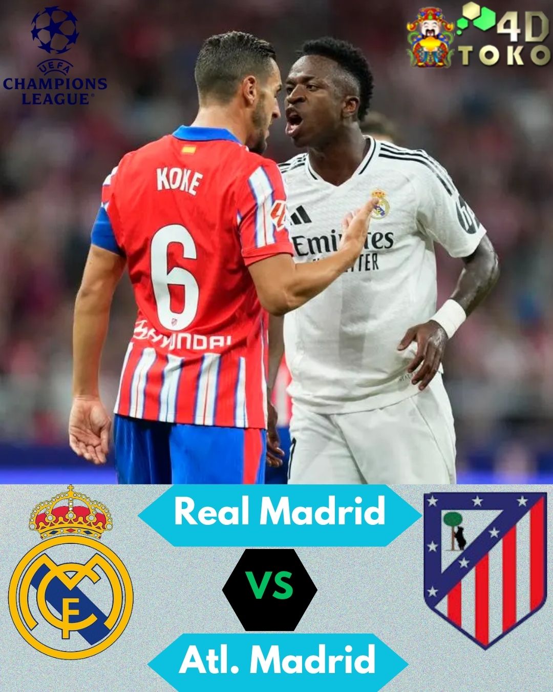 Prediksi Real Madrid vs Atletico Madrid