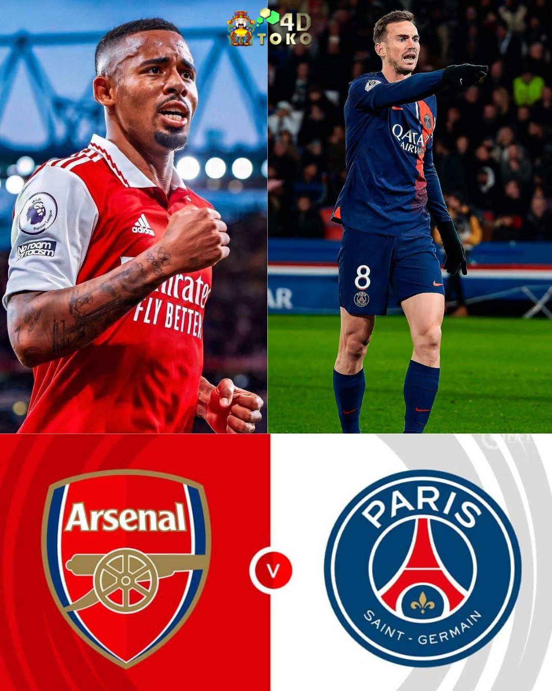 Prediksi Arsenal vs PSG 30 April 2025 