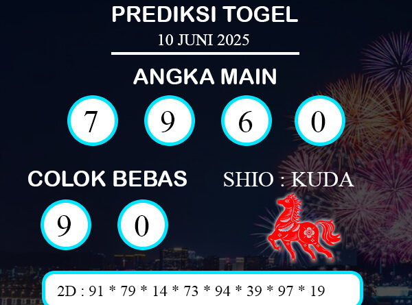 PREDIKSI TOGEL HONGKONG SELASA : 10 JUNI 2025