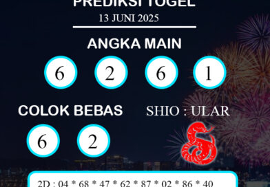 PREDIKSI TOGEL MALAGA JUMAT : 13 JUNI 2025