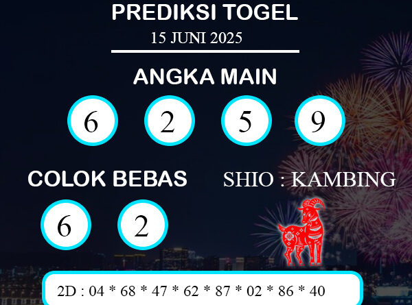 PREDIKSI TOGEL MALAGA MINGGU : 15 JUNI 2025