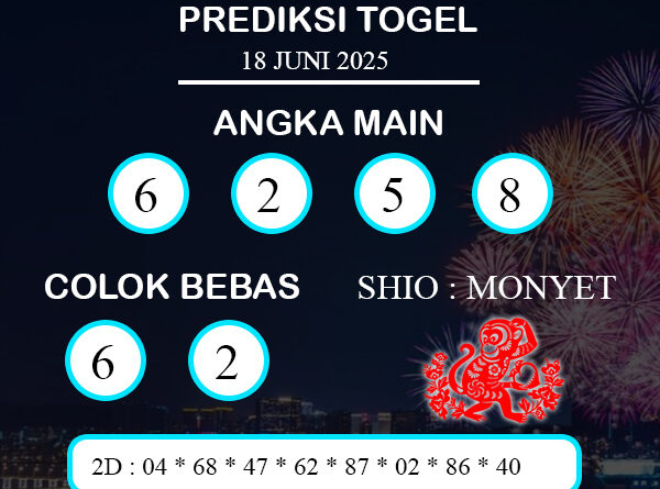PREDIKSI TOGEL MALAGA RABU : 18 JUNI 2025