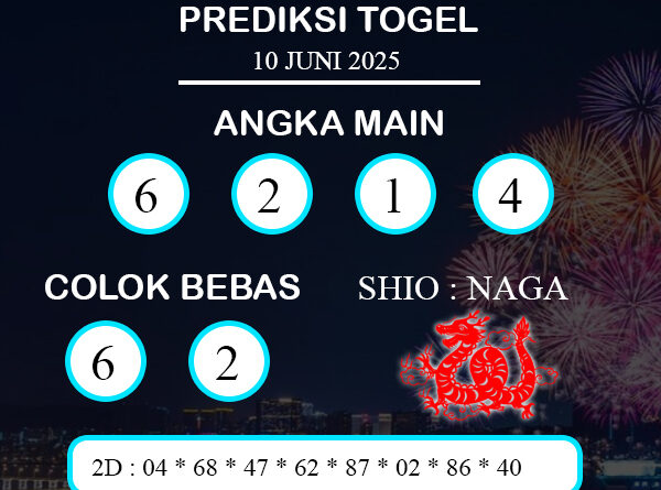 PREDIKSI TOGEL MALAGA SELASA : 10 JUNI 2025
